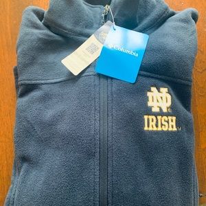Notre Dame Columbia Full Zip Fleece